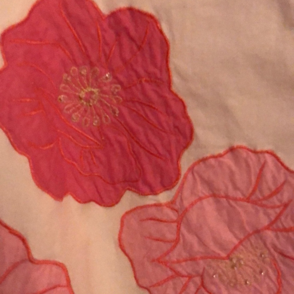 Like-New Kate Hill hibiscus 🌸 flower A-line skirt - Picture 2 of 7
